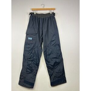 Gorpcore Helly Hansen Kids Large Black Helly Tech Snow Ski Cargo Pants